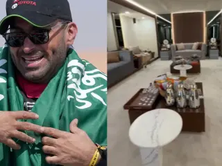 El increíble motorhome del actual campeón
