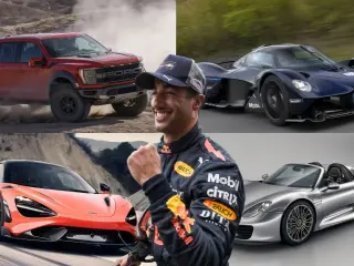 La increíble colección de coches de Daniel Ricciardo