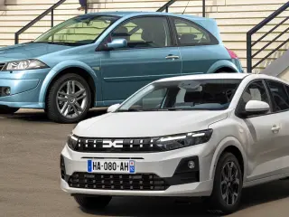 Del Renault Megane al Dacia Sandero, el coche más vendido en España en 2006 vs 2025