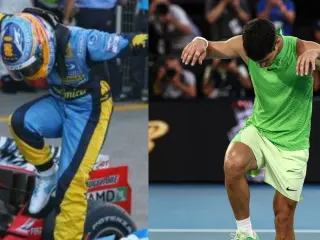 Carlos Alcaraz Fernando Alonso