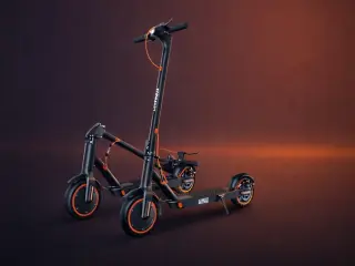 Un patinete ligero para ciudad.