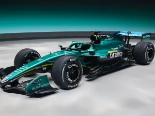 El nuevo monoplaza de Fernando Alonso y Lance Stroll