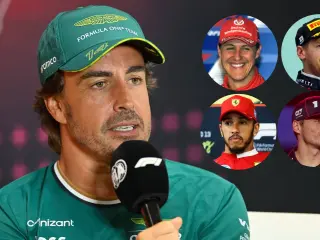 Fernando Alonso se compara con otros campeones