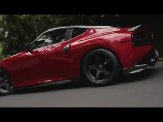 El Nissan Z RZ34 con elFull Armytrix Titanium Exhaust
