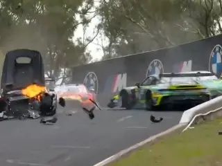 Uno de los accidentes más impactantes de las 12 horas de Bathurst