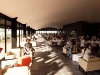 Así se espera que sea el interior del exclusivo edificio del Madring