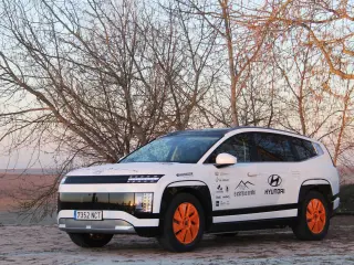 El Hyundai Ioniq 9 del Desierto de los Niños.