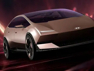 Uno de los concept cars de la marca Ioniq de Hyundai.
