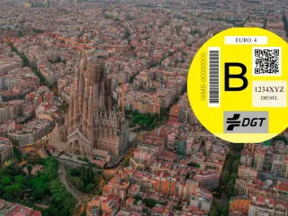 Barcelona prohíbe la entrada de vehículos con etiqueta B a partir de 2028