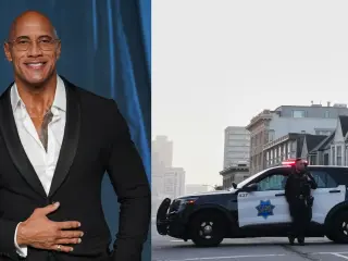 Dwayne Johnson es parado por la policía en Los Ángeles