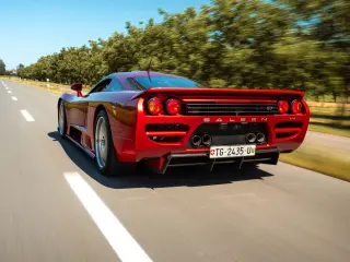 He conducido el Saleen S7 Twin Turbo.