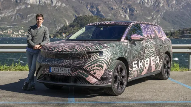 Un Skoda Epiq 90 en configuración de cinco asientos