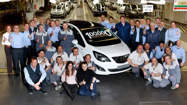 Opel Meriva número 100.000