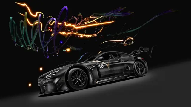 BMW M6 GT3 Art Car de Cao Fei