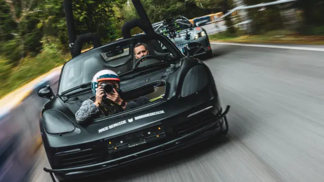 718 Boxster S, Camera Car