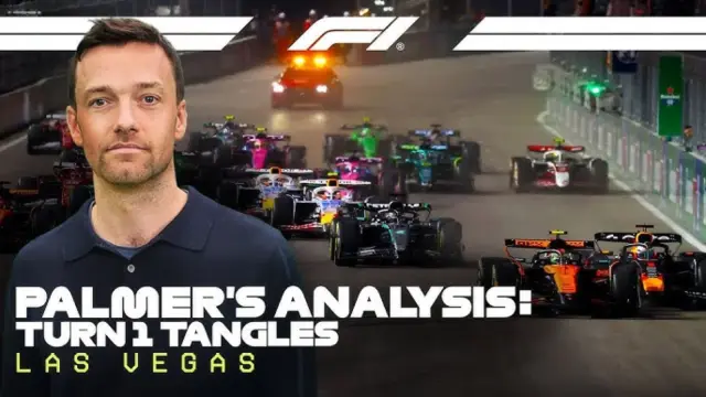Portada del análisis de Jolyon Palmer sobre el GP de Las Vegas para F1TV