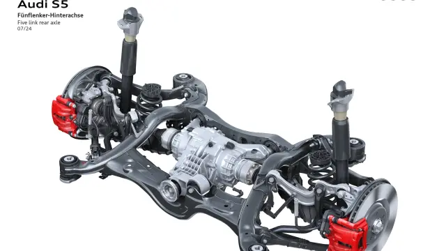 Eje trasero del Audi S5