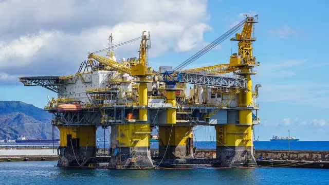 Plataforma petrolífera.