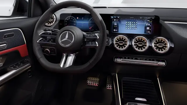Interior del Mercedes GLA