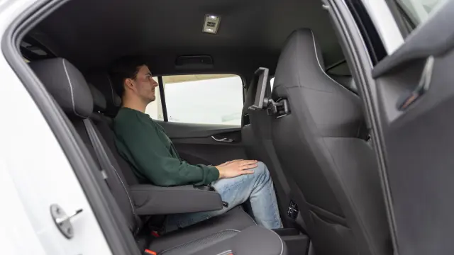 Interior del Skoda Fabia 130