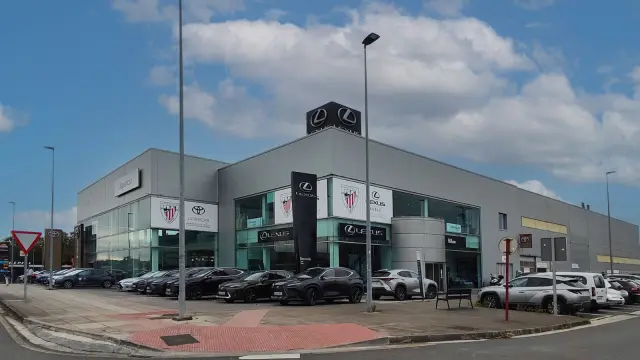Uno de los concesionarios de Toyota en Bilbao