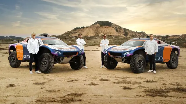 Presentación del equipo oficial de Astara para el Rally Dakar de 2022