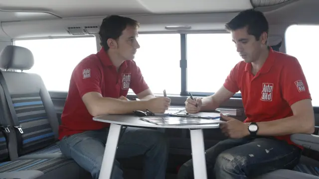 Enrique Trillo y Luis Guisado, en 2011