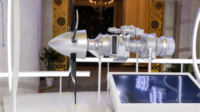 Sistema de propulsión de hidrógeno del avión