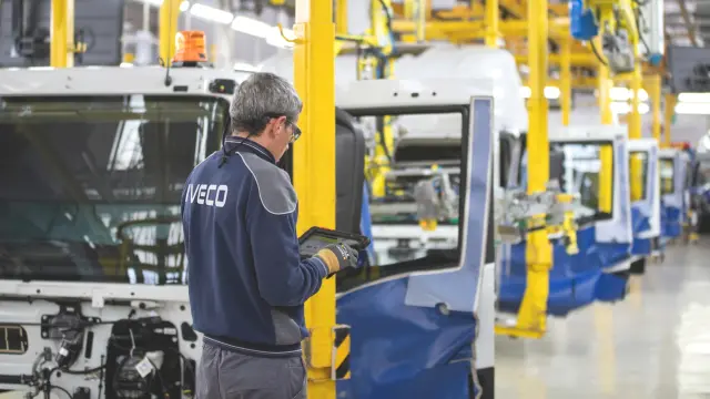 Fabricación de camiones Iveco en Madrid
