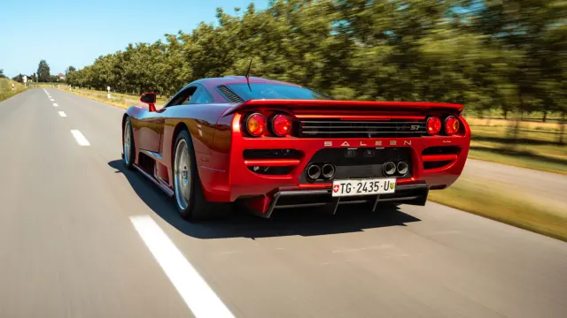 He conducido el Saleen S7 Twin Turbo.