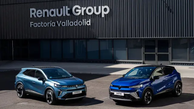 Fachada de la fábrica de Renault en Valladolid