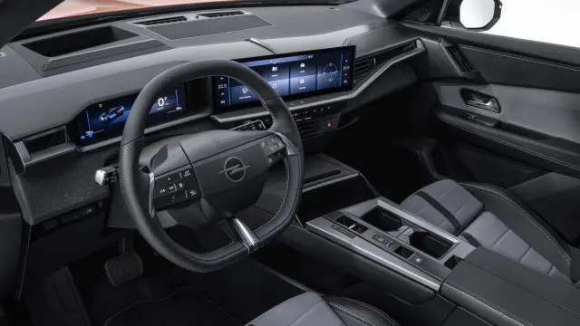 El interior del Opel Grandland.