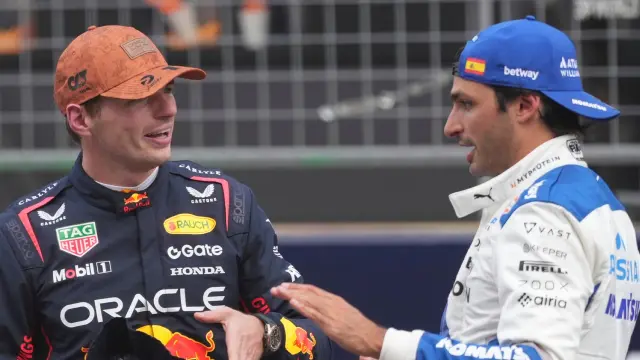 Verstappen y Sainz tienen el mismo Fiat en su garaje
