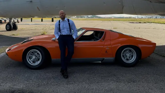 Jason Statham presume de Lamborghini Miura