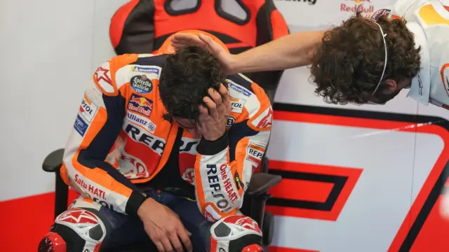 Marc Márquez en Honda