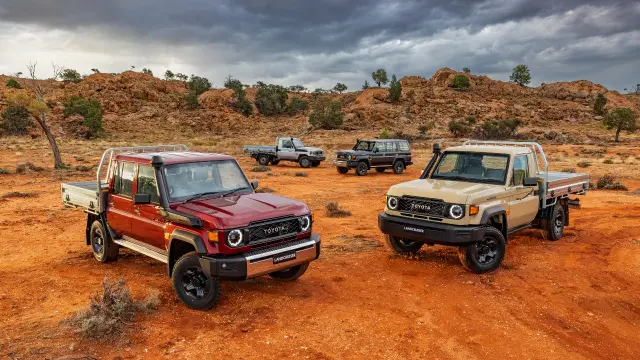 Vuelve el Toyota Land Cruiser Serie 70 en Australia
