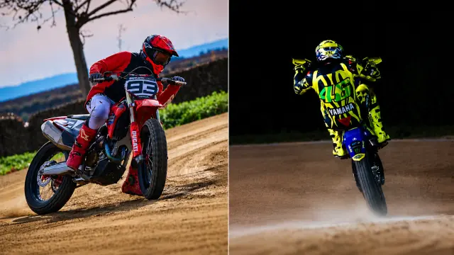 Marc Márquez y Valentino Rossi son unos asiduos al motocross.