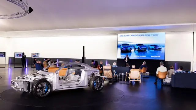 La nueva plataforma de Alpine.