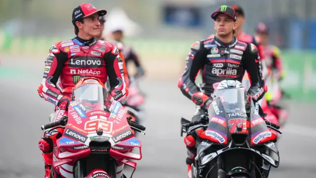 Marc Márquez y Mario Bezzecchi en 2026