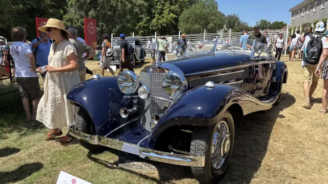 Coches clásicos en el Festival de la Velocidad de Goodwood 2026.