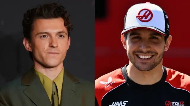 El encuentro entre Tom Holland y Esteban Ocon
