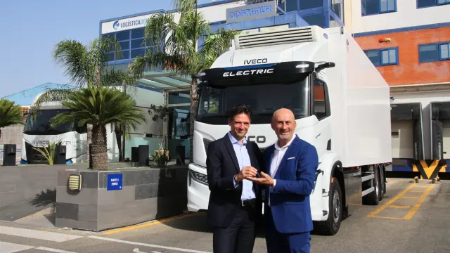 El Iveco S-eWay Rígido de Disfrimur
