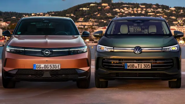 Volkswagen Tiguan contra Opel Grandland.