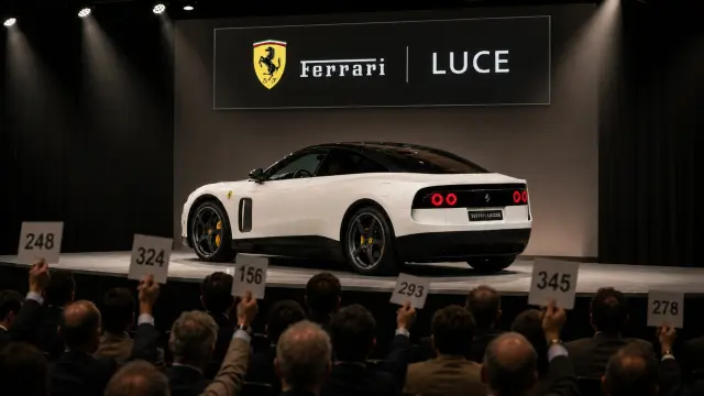 El primer Ferrari Luce sale a subasta