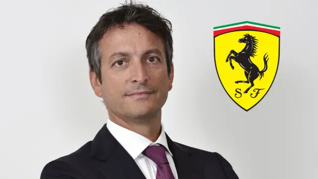 Enrico Galliera, el jefe de marketing de Ferrari