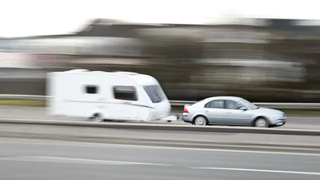 Cada vez más conductores viajan con sus caravanas