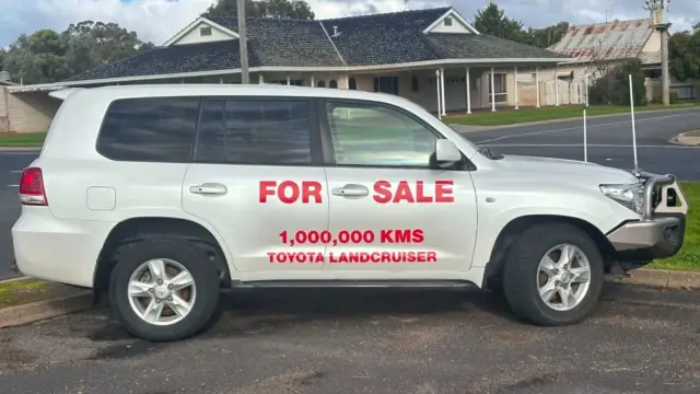 Toyota LandCruiser con 999.999 km recorridos