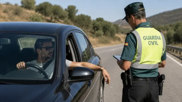 Sacar el brazo mientras conduces puede suponer una multa de 200 euros