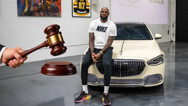 Un coche idéntico al de LeBron será subastado por una causa benéfica