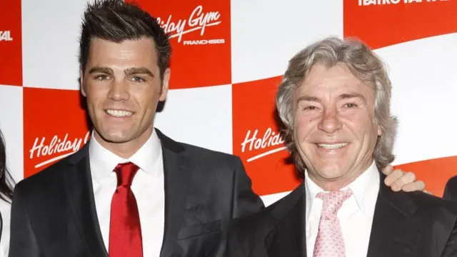 Fotografía compartida de Fonsi Nieto y Ángel Nieto por las redes sociales de Fonsi